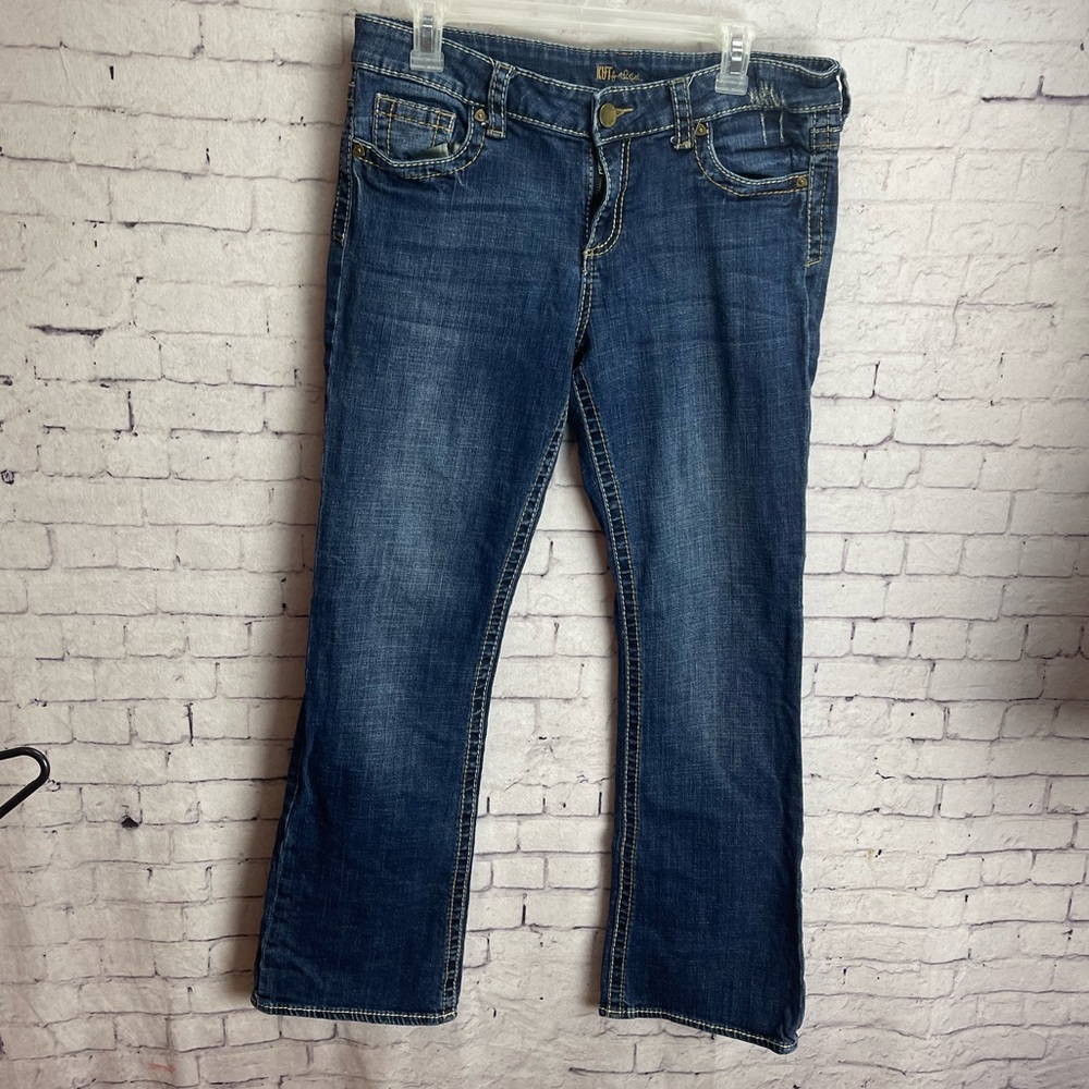 Kut from the Kloth size 10S dark Wash boot cut jeans
